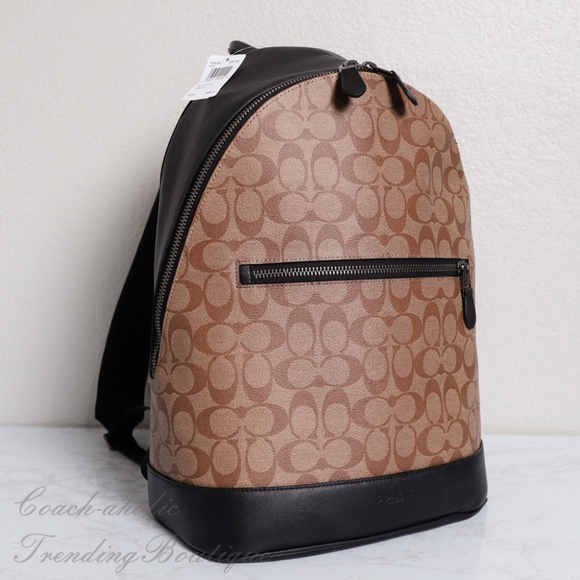 Coach West Slim Backpack NWT Coach MEN display picture 2